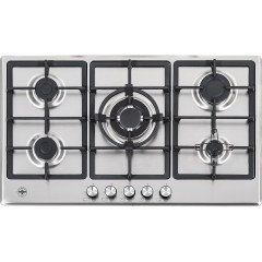 La Germania P90 5C LAG XV GPL Εστία Υγραερίου Αυτόνομη Inox 86x51εκ. Ασημί